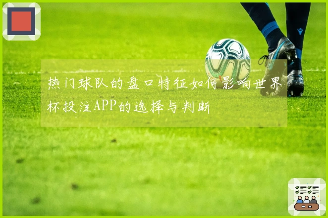 热门球队的盘口特征如何影响世界杯投注APP的选择与判断